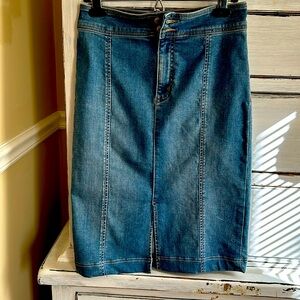 Free people 28 denim skirt